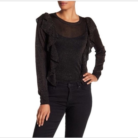 Rebecca Minkoff Metallic Sweater - NWT - Picture 1 of 6